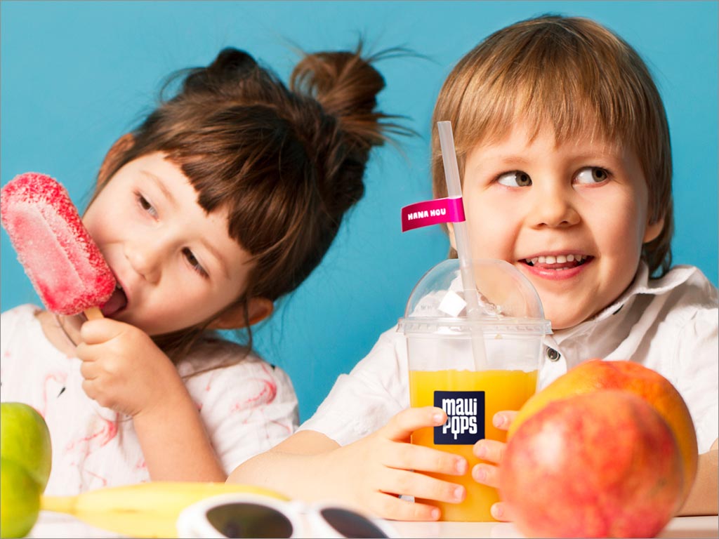 美國毛伊島雪糕冷飲店logo店面設計 美國毛伊島雪糕冷飲店logo店面設計