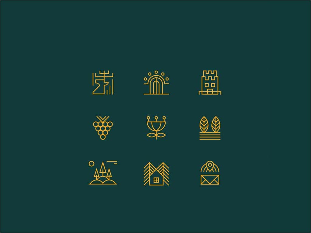 希臘Zelios Gardens花園品牌logo設(shè)計(jì)之品牌形象設(shè)計(jì)輔助圖形 希臘Zelios Gardens花園品牌logo設(shè)計(jì)之品牌形象設(shè)計(jì)輔助圖形