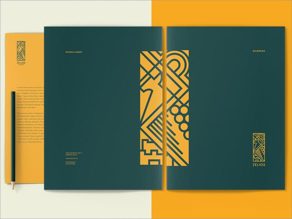 希臘Zelios Gardens花園品牌形象設(shè)計(jì) 希臘Zelios Gardens花園品牌形象設(shè)計(jì)