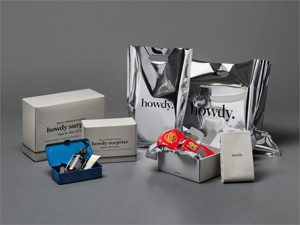 韓國Howdy男士生活館產(chǎn)品包裝設計 韓國Howdy男士生活館產(chǎn)品包裝設計