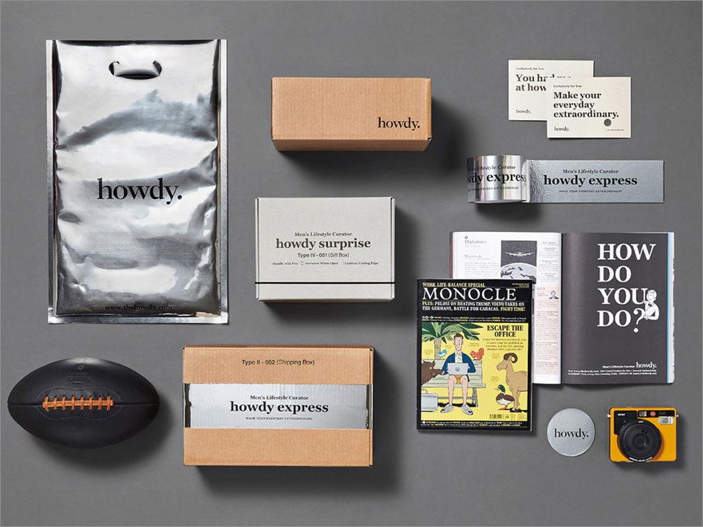 韓國Howdy男士生活館產(chǎn)品包裝設計 韓國Howdy男士生活館產(chǎn)品包裝設計