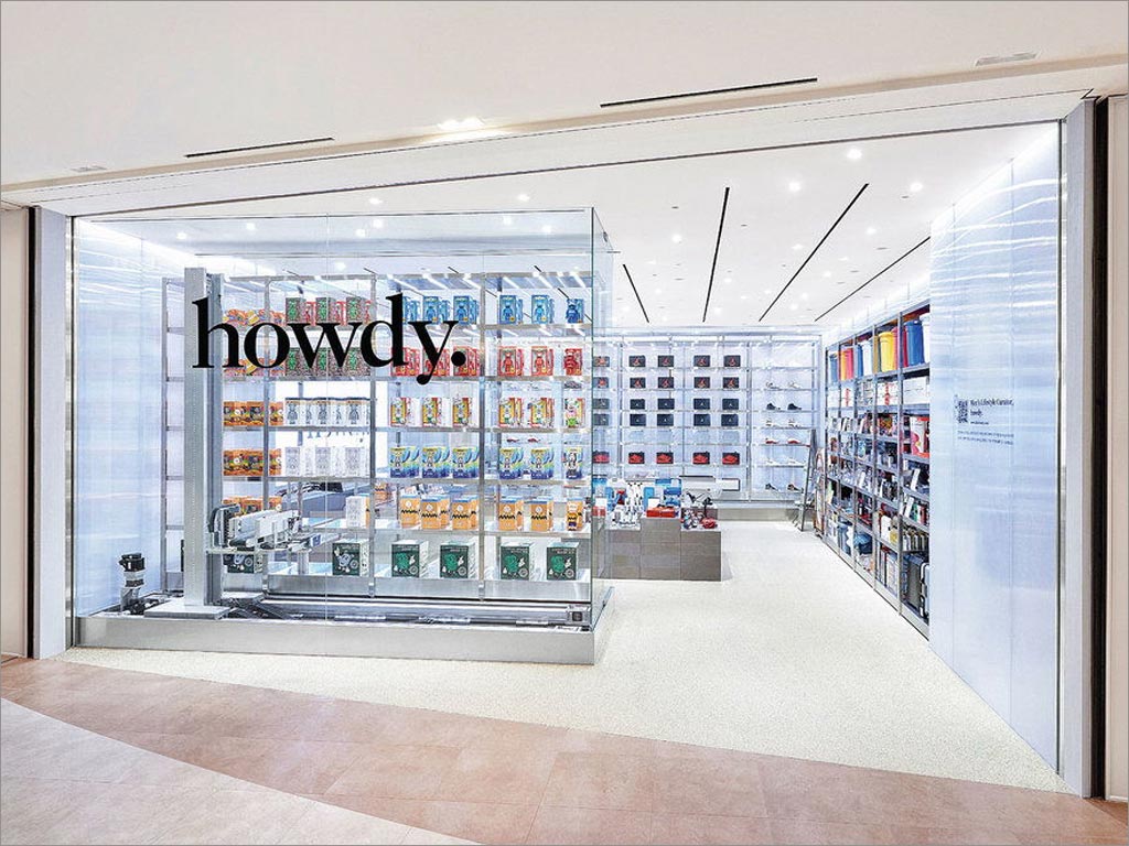 韓國Howdy男士生活館店面設計 韓國Howdy男士生活館店面設計