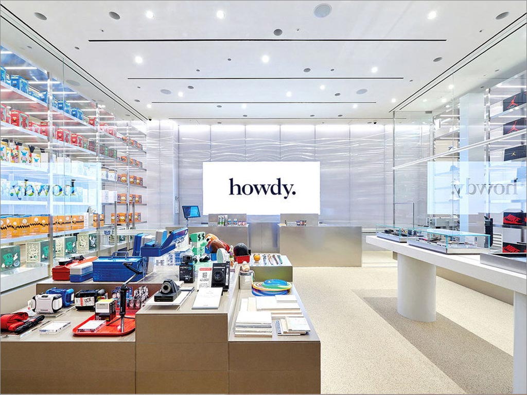 韓國Howdy男士生活館店內(nèi)環(huán)境設計 韓國Howdy男士生活館店內(nèi)環(huán)境設計