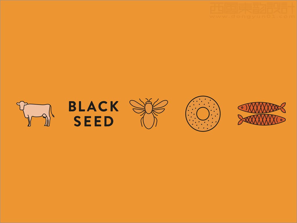 美國Black Seed Bagel食品品牌形象設(shè)計(jì)之輔助圖形設(shè)計(jì)