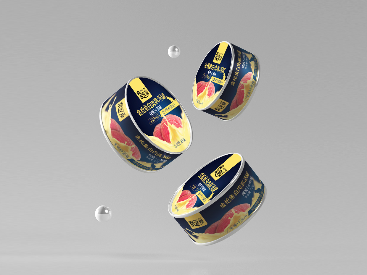 泰寵愛寵物食品罐包裝設(shè)計(jì) 泰寵愛寵物食品罐包裝設(shè)計(jì)